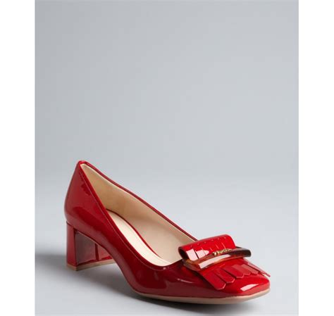 prada lipstick heels|Prada Heels for Women .